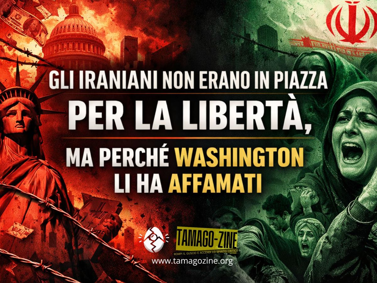 GLI IRANIANI NON ERANO IN PIAZZA PER LA LIBERTÀ, MA PERCHÉ WASHINGTON LI HA&nbsp;AFFAMATI