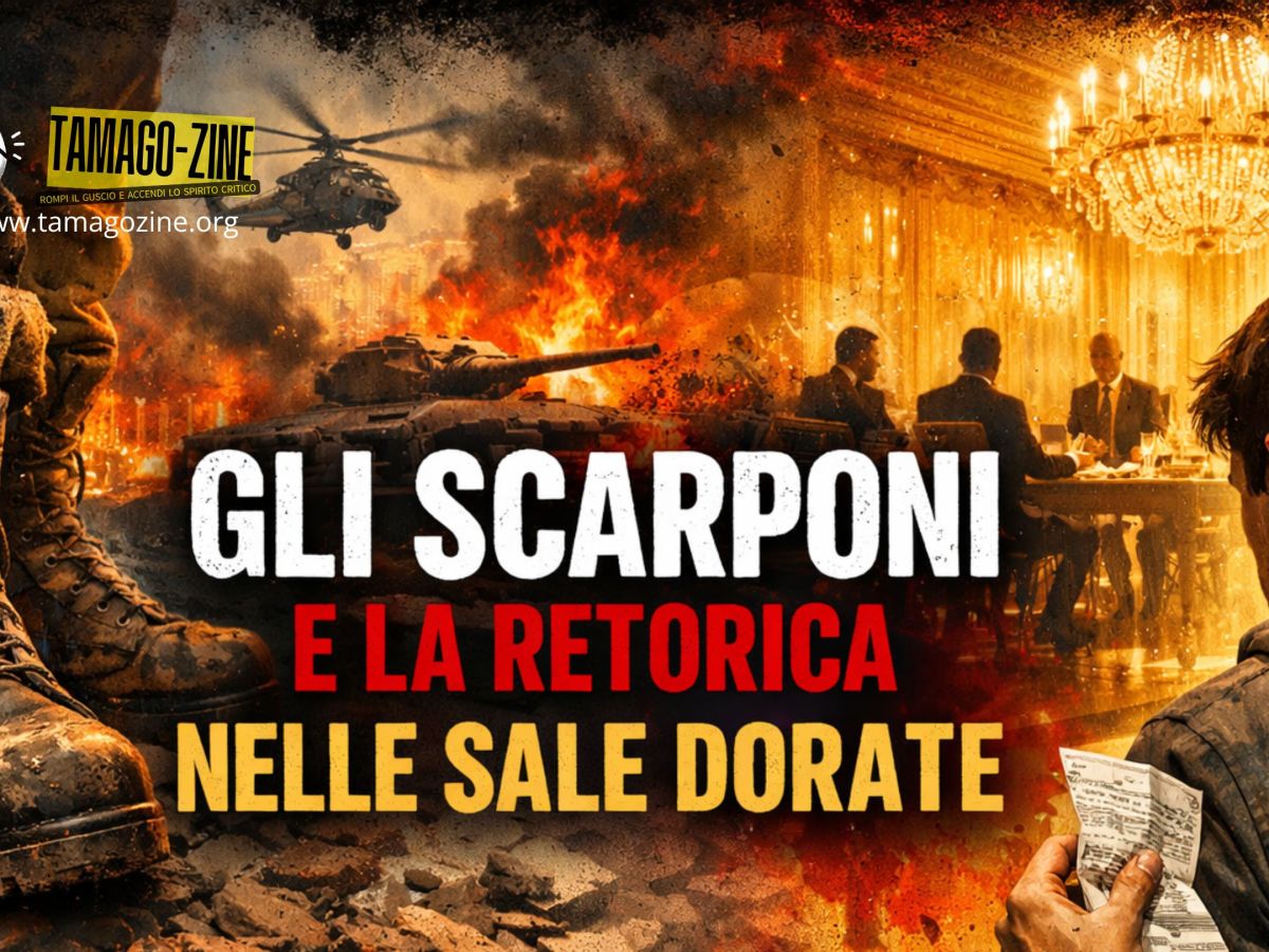 GLI SCARPONI E LA RETORICA NELLE SALE&nbsp;DORATE