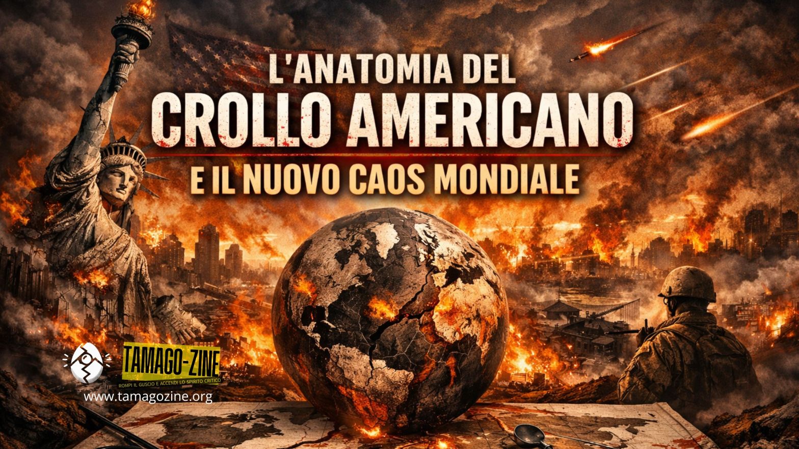 L’ANATOMIA DEL CROLLO AMERICANO E IL NUOVO CAOS&nbsp;MONDIALE