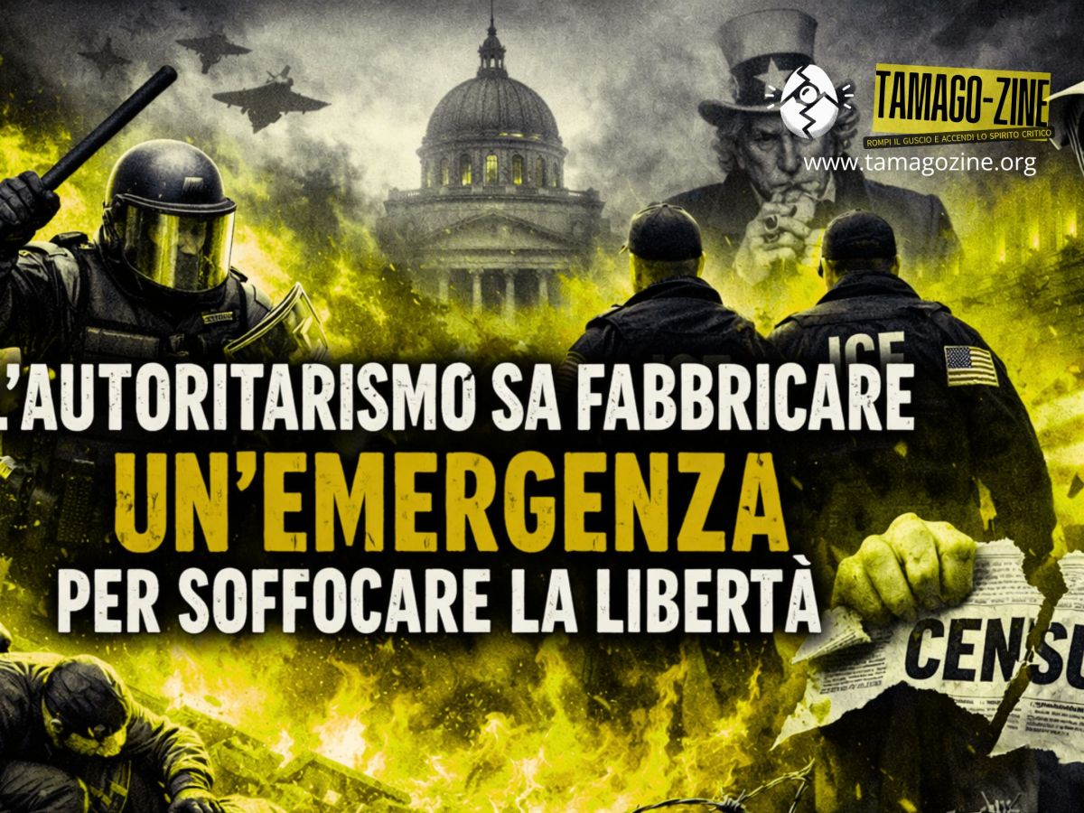 L’AUTORITARISMO SA FABBRICARE UN’EMERGENZA PER SOFFOCARE LA&nbsp;LIBERTÀ
