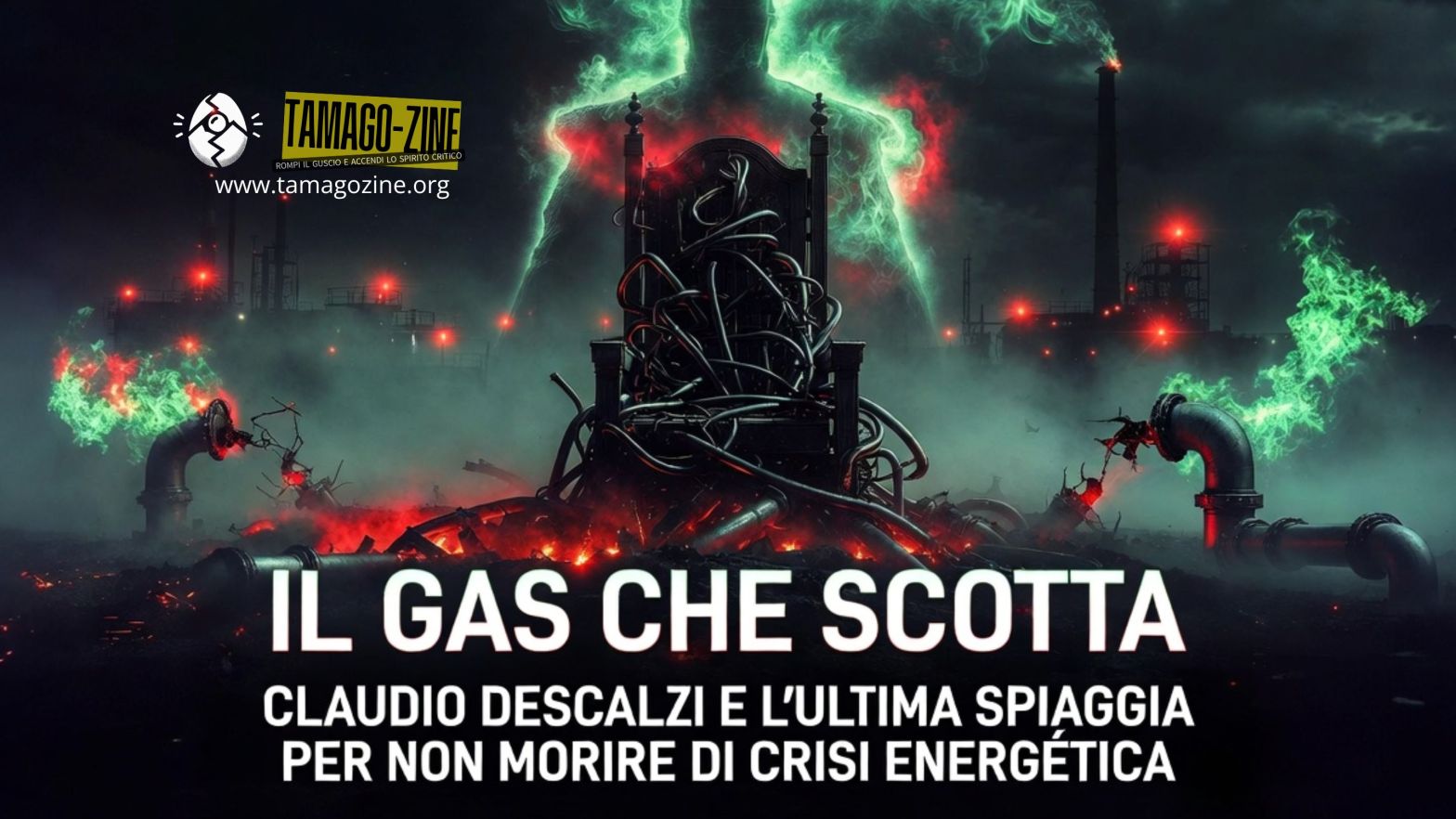 IL GAS CHE SCOTTA. CLAUDIO DESCALZI E L’ULTIMA SPIAGGIA PER NON MORIRE DI CRISI&nbsp;ENERGETICA