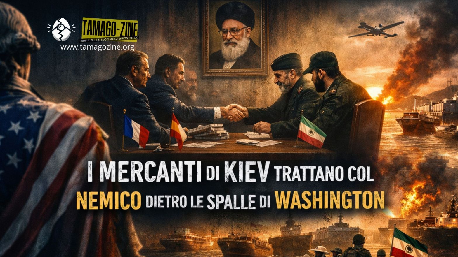I MERCANTI DI KIEV TRATTANO COL NEMICO DIETRO LE SPALLE DI WASHINGTON