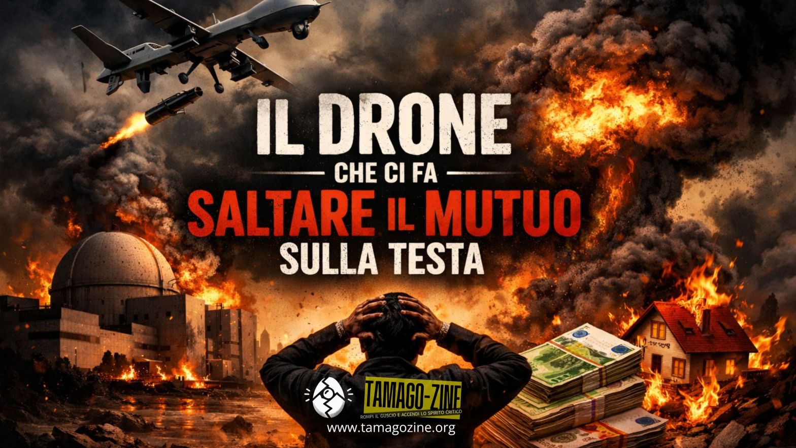 L DRONE CHE CI FA SALTARE IL MUTUO SULLA TESTA