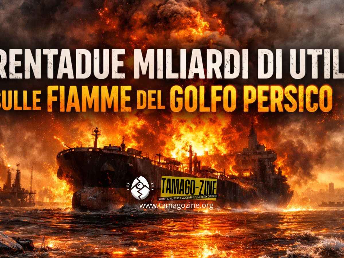 TRENTADUE MILIARDI DI UTILI SULLE FIAMME DEL GOLFO&nbsp;PERSICO