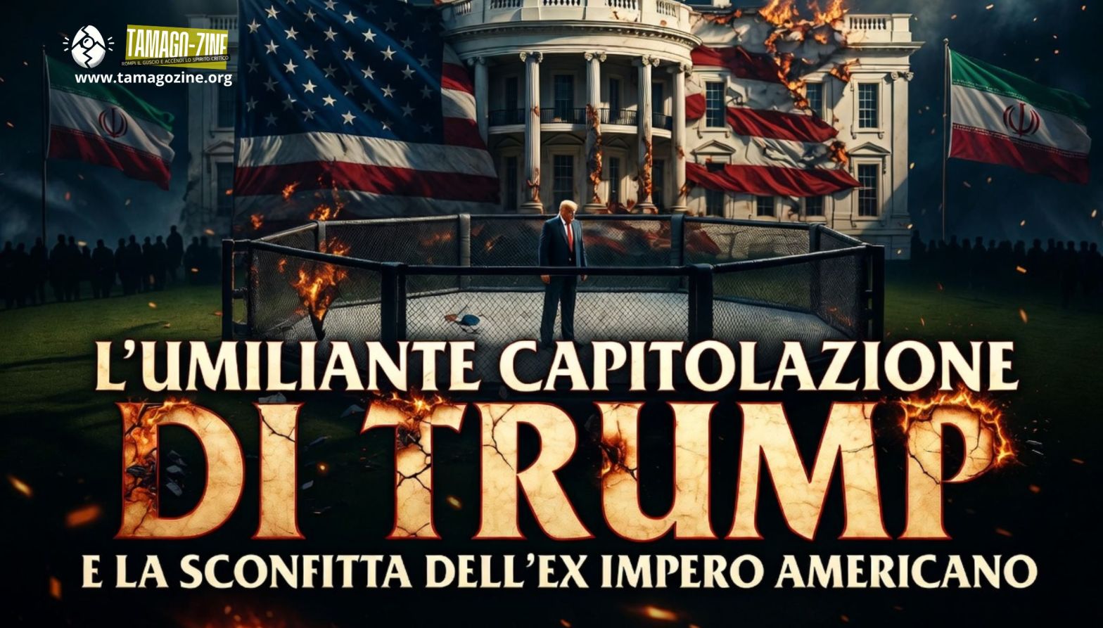 L’UMILIANTE CAPITOLAZIONE DI TRUMP E LA SCONFITTA DELL’EX IMPERO AMERICANO