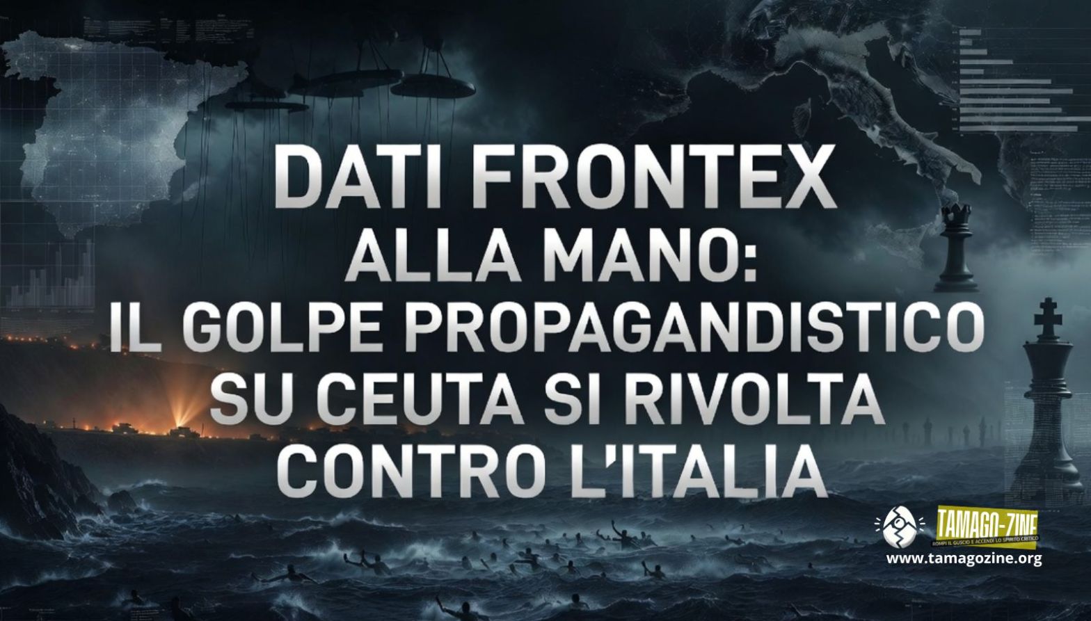 DATI FRONTEX ALLA MANO, IL GOLPE PROPAGANDISTICO SU CEUTA SI RIVOLTA CONTRO L’ITALIA