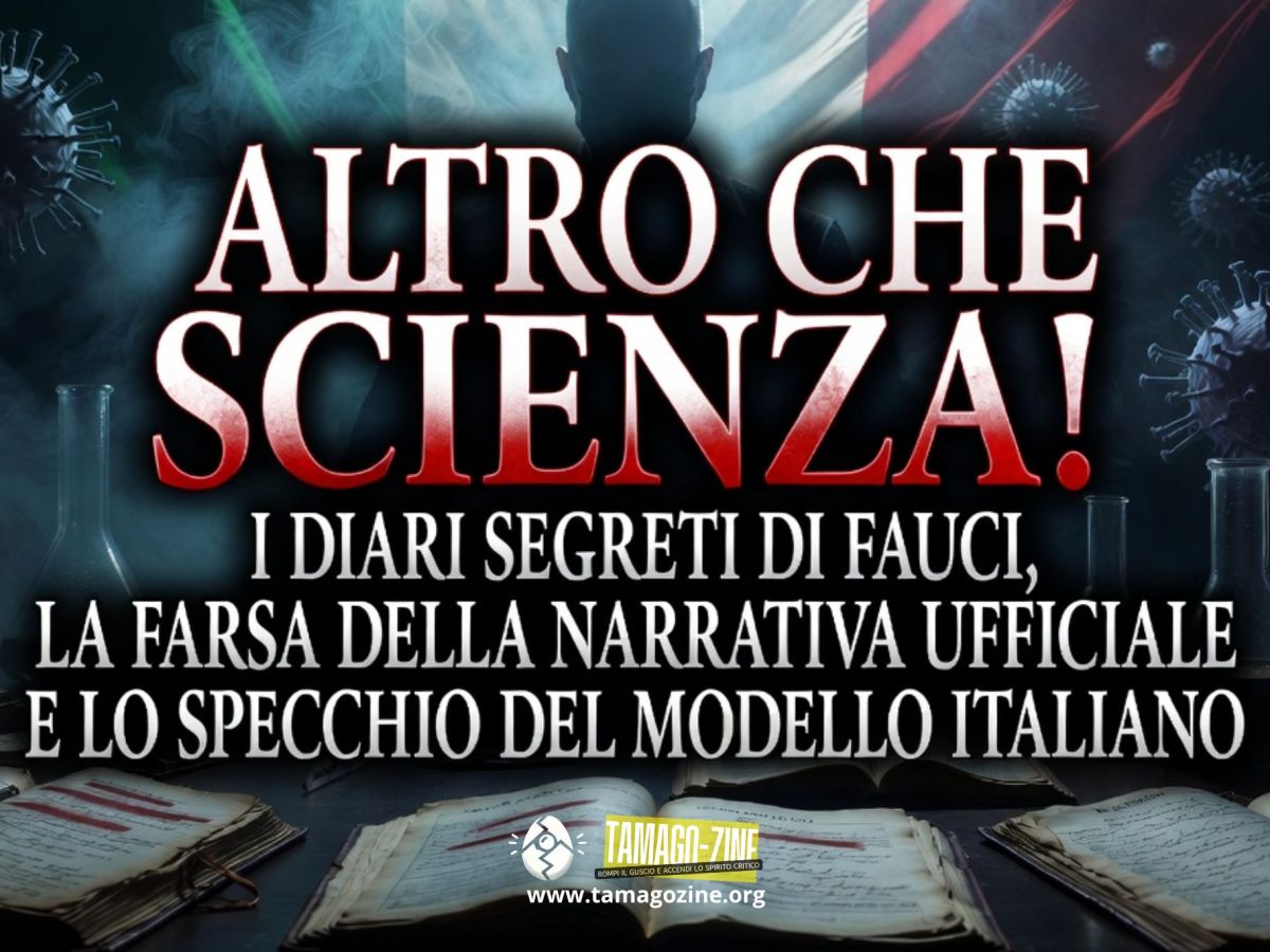 ALTRO CHE SCIENZA! I DIARI SEGRETI DI FAUCI, LA FARSA DELLA NARRATIVA UFFICIALE E LO SPECCHIO DEL MODELLO&nbsp;ITALIANO