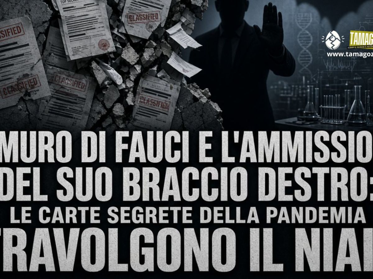 IL MURO DI FAUCI E L’AMMISSIONE DEL SUO BRACCIO DESTRO. LE CARTE SEGRETE DELLA PANDEMIA TRAVOLGONO IL&nbsp;NIAID