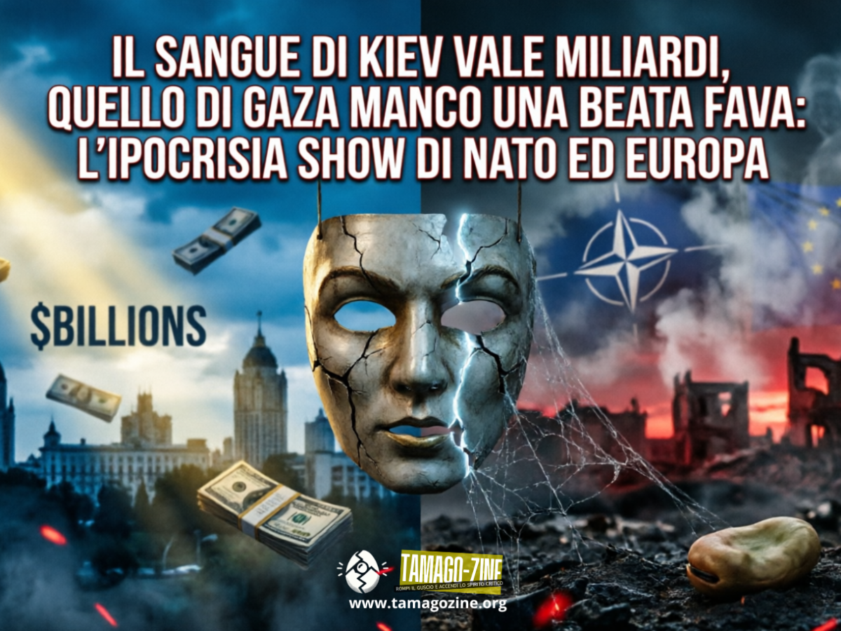 IL SANGUE DI KIEV VALE MILIARDI, QUELLO DI GAZA MANCO UNA BEATA FAVA: L’IPOCRISIA SHOW DI NATO ED&nbsp;EUROPA