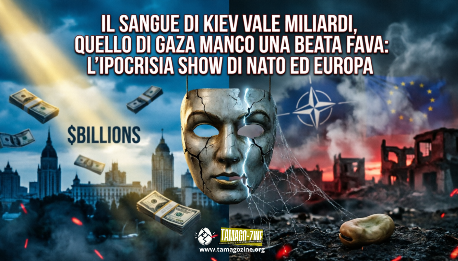 IL SANGUE DI KIEV VALE MILIARDI, QUELLO DI GAZA MANCO UNA BEATA FAVA: L’IPOCRISIA SHOW DI NATO ED&nbsp;EUROPA