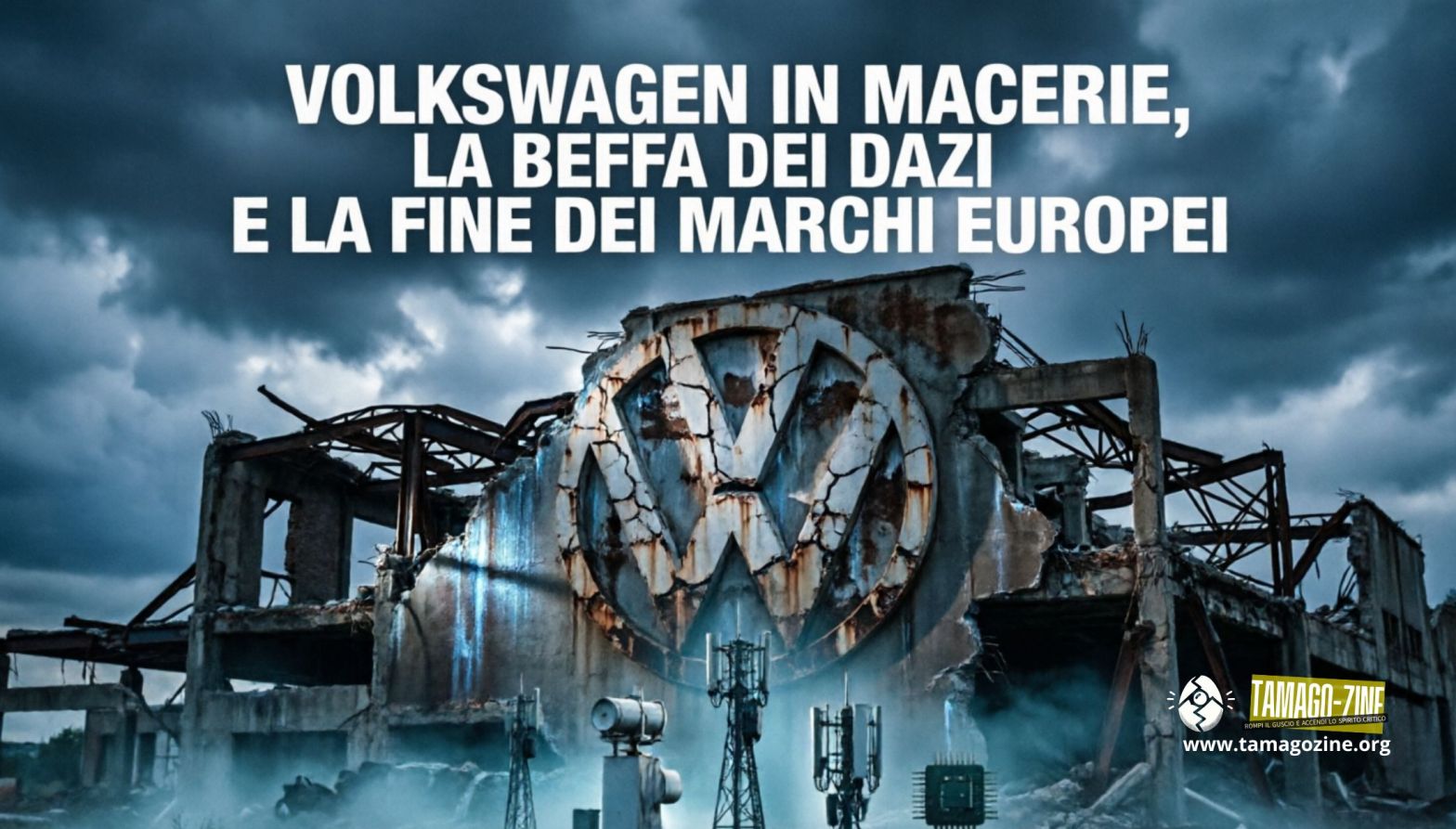 VOLKSWAGEN IN MACERIE, LA BEFFA DEI DAZI E LA FINE DEI MARCHI&nbsp;EUROPEI