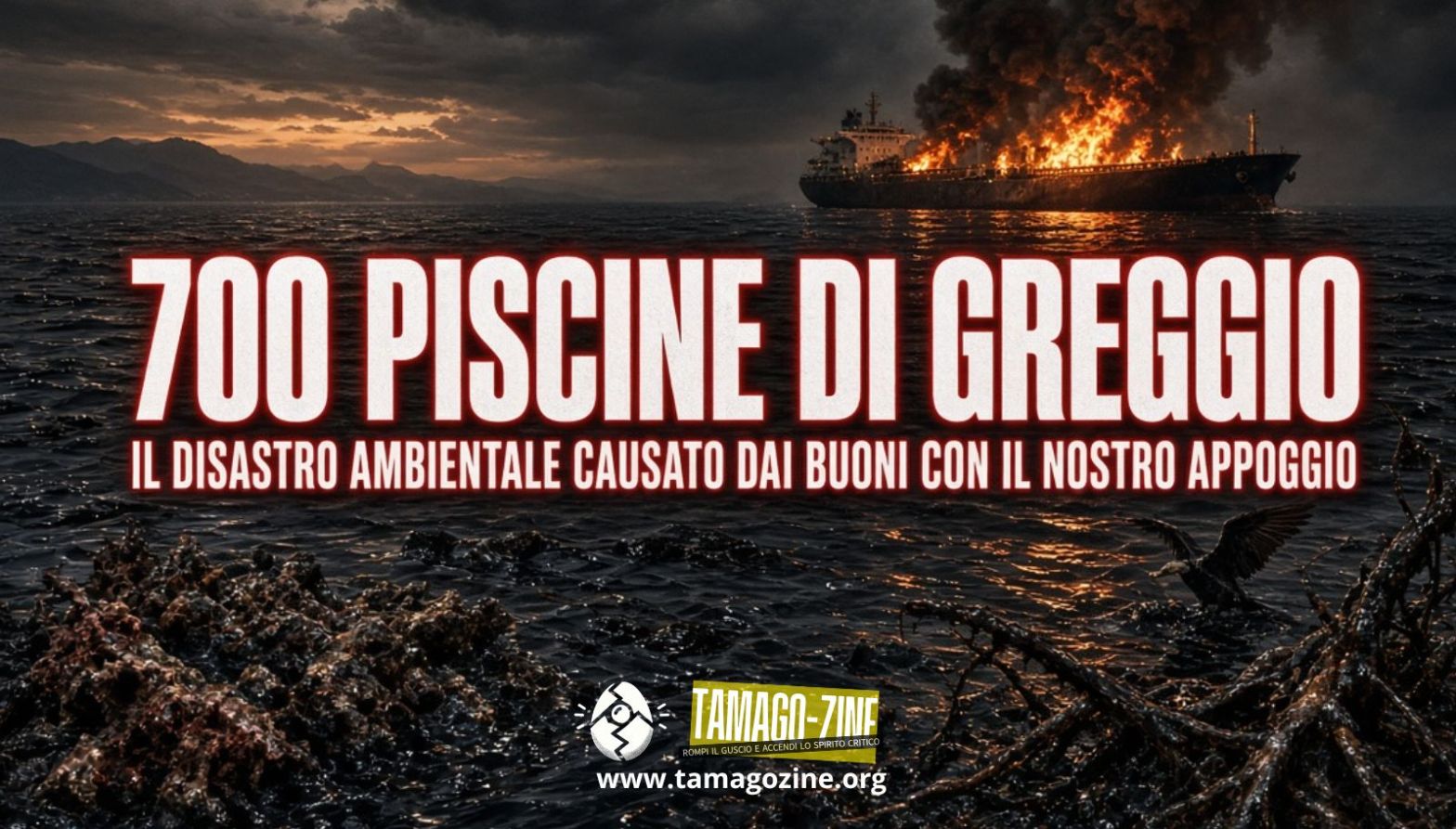 Copertina articolo su disastro di Hormuz