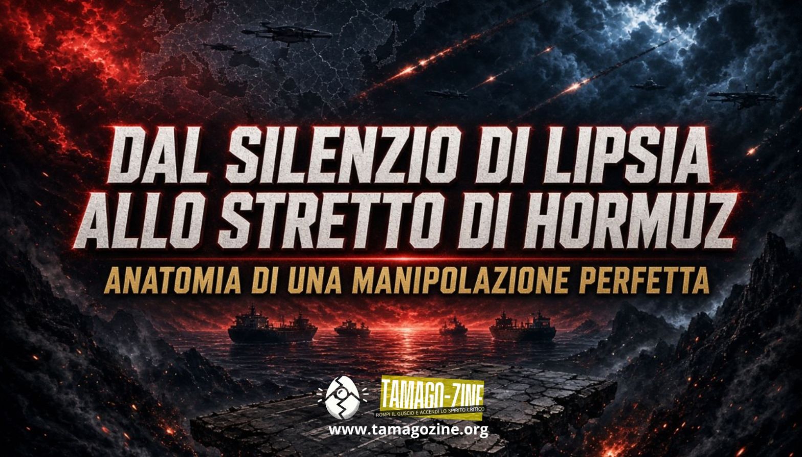 DAL SILENZIO DI LIPSIA ALLO STRETTO DI HORMUZ. ANATOMIA DI UNA MANIPOLAZIONE PERFETTA