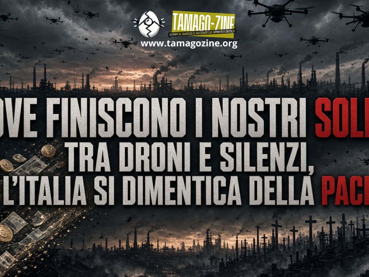 DOVE FINISCONO I NOSTRI SOLDI? TRA DRONI E SILENZI, L’ITALIA SI DIMENTICA DELLA&nbsp;PACE