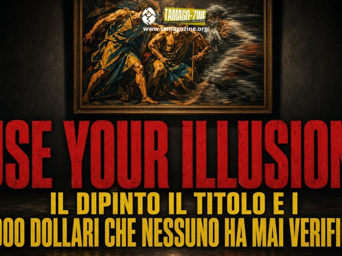 USE YOUR ILLUSIOIN: IL DIPINTO, IL TITOLO E I 75.000 DOLLARI CHE NESSUNO HA MAI&nbsp;VERIFICATO