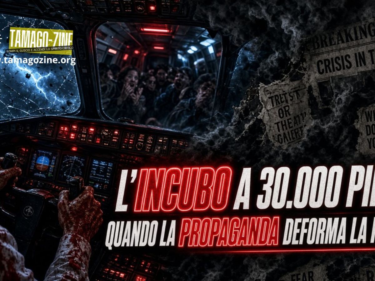 L’INCUBO A 30.000 PIEDI. QUANDO LA PROPAGANDA DEFORMA LA&nbsp;REALTÀ